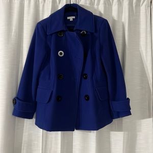 Charter Club Bright Blue Peacoat